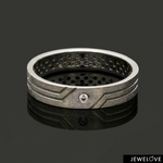 Load image into Gallery viewer, Platinum Love Bands with Diamonds JL PT 1455
