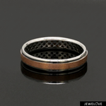 Load image into Gallery viewer, Platinum Rose Gold Love Bands Ring JL PT 1459
