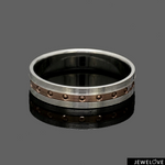 Load image into Gallery viewer, Platinum Rose Gold Love Bands JL PT 1466

