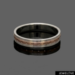 Load image into Gallery viewer, Platinum Rose Gold Love Bands JL PT 1466
