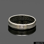 Load image into Gallery viewer, Single Diamond Platinum Love Bands JL PT 1467
