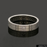 Load image into Gallery viewer, Single Diamond Platinum Love Bands JL PT 1469
