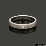 Load image into Gallery viewer, Single Diamond Platinum Love Bands JL PT 1472
