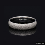 Load image into Gallery viewer, Platinum Ring with Shiner Matte Finish for Women JL PT 1486
