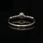 Load image into Gallery viewer, 18-Pointer 4 Prong Solitaire Ring made in Platinum JL PT 1487
