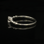 Load image into Gallery viewer, 18-Pointer 4 Prong Solitaire Ring made in Platinum JL PT 1487
