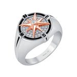 Load image into Gallery viewer, Men of Platinum | Rose Gold Platinum Diamonds Ring JL PT 1489
