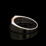 Load image into Gallery viewer, Platinum Rose Gold Diamond Ring for Men JL PT 1495
