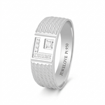Load image into Gallery viewer, Men of Platinum | Platinum Diamond Ring for Men JL PT 1496
