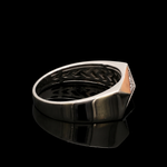 Load image into Gallery viewer, Platinum Rose Gold Diamond Ring for Men JL PT 1495
