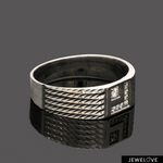 Load image into Gallery viewer, Men of Platinum | Platinum Diamond Ring for Men JL PT 1496
