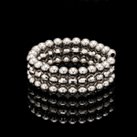 Load image into Gallery viewer, Japanese 3 Row Flexible Platinum Ring for Women JL PT 1499
