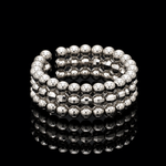 Load image into Gallery viewer, Japanese 3 Row Flexible Platinum Ring for Women JL PT 1499
