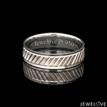 Load image into Gallery viewer, Platinum Unisex Couple Bands JL PT 1501
