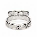 Load image into Gallery viewer, Platinum Love Bands JL PT 1502
