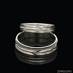 Load image into Gallery viewer, Platinum Love Bands JL PT 1502
