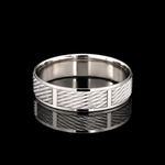Load image into Gallery viewer, Platinum Love Bands Men's Plain &amp; Women Diamond JL PT 1506
