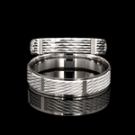 Load image into Gallery viewer, Platinum Love Bands Men's Plain &amp; Women Diamond JL PT 1506
