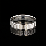 Load image into Gallery viewer, Platinum Love Bands Men's Plain &amp; Women Diamond JL PT 1506
