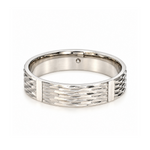 Load image into Gallery viewer, Platinum Love Bands Men's Plain &amp; Women Diamond JL PT 1506
