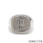 Load image into Gallery viewer, Plain Platinum Ring for Men JL PT 1507
