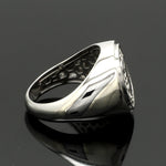 Load image into Gallery viewer, Plain Platinum Ring for Men JL PT 1507
