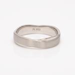 Load image into Gallery viewer, Earth &amp; Moon Celestial Platinum Rings for Couple JL PT 596
