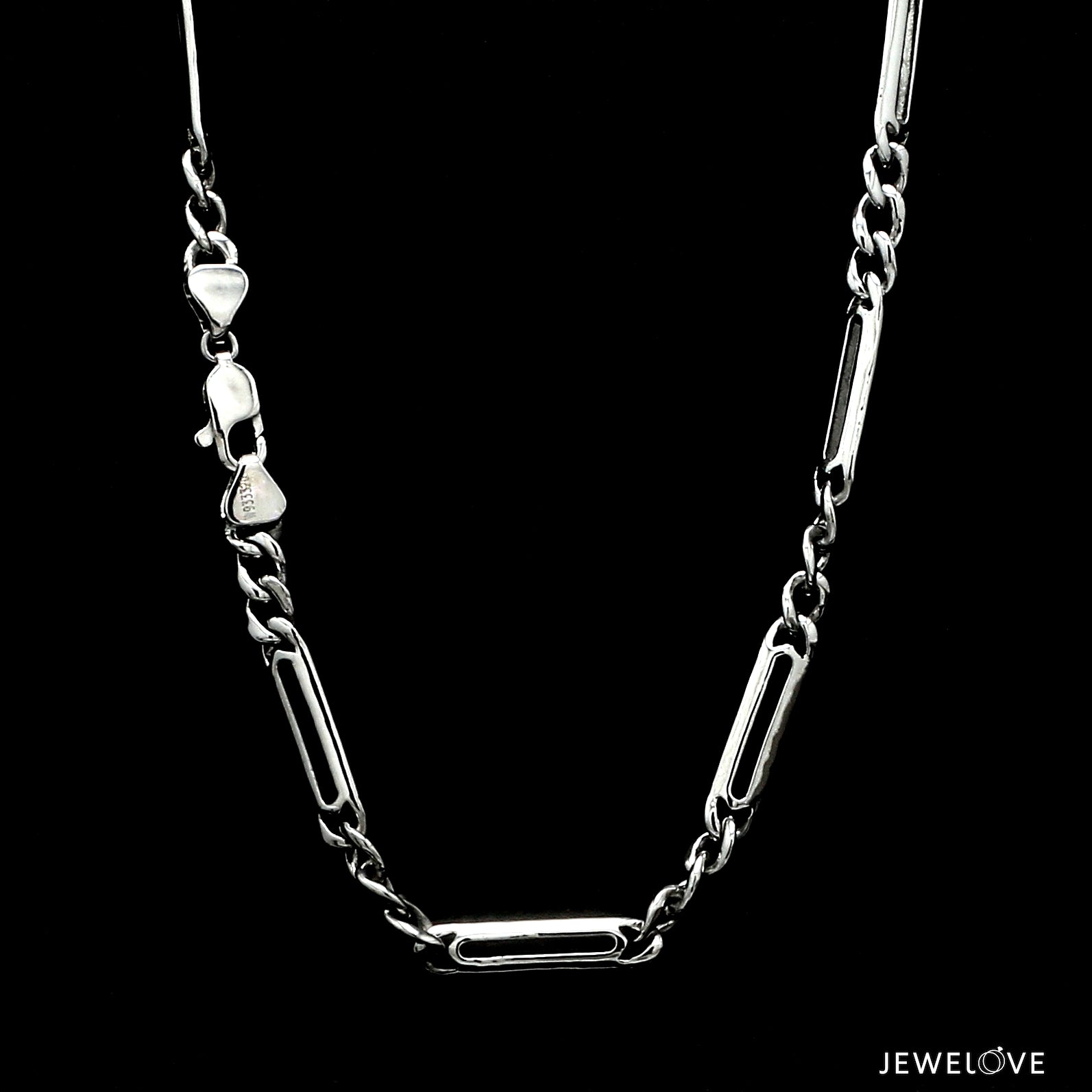 Men of Platinum | 4.5mm Platinum Heavy Chain for Men JL PT 744-A   Jewelove.US