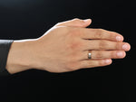 Load image into Gallery viewer, Platinum &amp; Rose Gold Fusion Single Diamond Ring for Men JL PT 997

