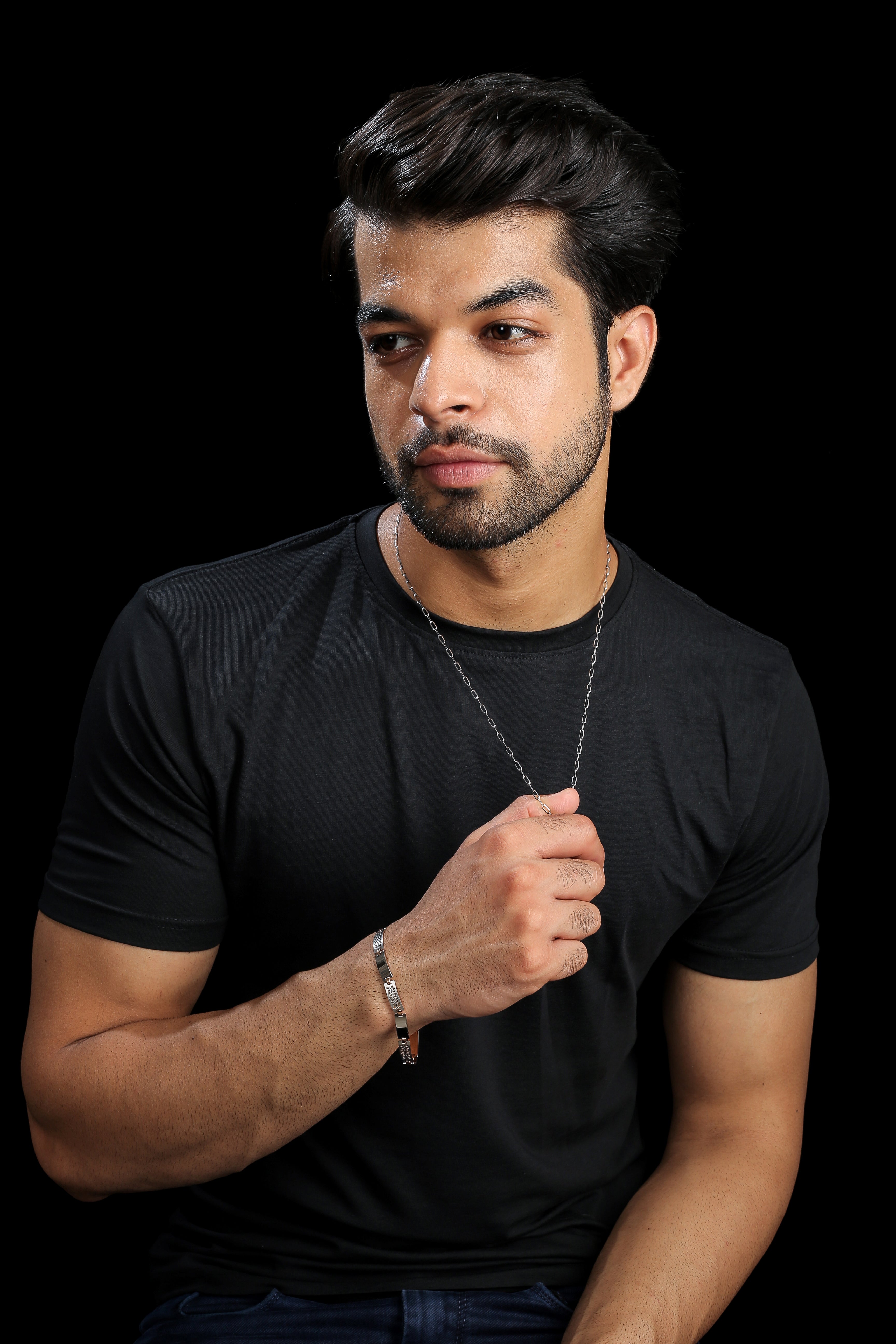 Platinum & Rose Gold Bracelet for Men JL PTB 1091   Jewelove.US