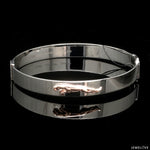 Load image into Gallery viewer, Men of Platinum | 8mm Bracelet with Rose Gold Jaguar for Men JL PTB 1242
