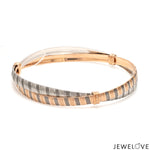 Load image into Gallery viewer, Platinum Rose Gold Bangle for Women JL PTB 1245
