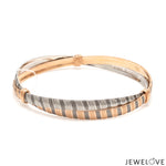 Load image into Gallery viewer, Platinum Rose Gold Bangle for Women JL PTB 1245
