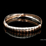Load image into Gallery viewer, Platinum Rose Gold Bangle for Women JL PTB 1245
