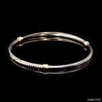 Load image into Gallery viewer, Platinum Rose Gold Bangle for Women JL PTB 1246
