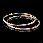 Load image into Gallery viewer, Platinum Rose Gold Bangle for Women JL PTB 1246
