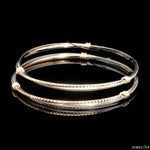 Load image into Gallery viewer, Platinum Rose Gold Bangle for Women JL PTB 1246
