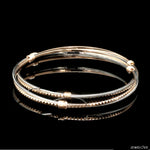 Load image into Gallery viewer, Platinum Rose Gold Bangle for Women JL PTB 1246
