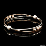 Load image into Gallery viewer, Platinum Rose Gold Bangle for Women JL PTB 1247
