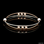 Load image into Gallery viewer, Platinum Rose Gold Bangle for Women JL PTB 1247
