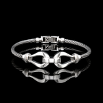 Load image into Gallery viewer, 13mm Plain Platinum Bracelet for Men JL PTB 1342-A
