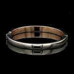 Load image into Gallery viewer, Men of Platinum | 7.75mm Platinum Rose Gold Bracelet for Men JL PTB 1352
