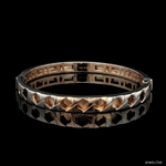 Load image into Gallery viewer, Men of Platinum | 7.75mm Platinum Rose Gold Bracelet for Men JL PTB 1352
