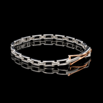 Load image into Gallery viewer, Platinum Rose Gold Bracelet for Men JL PTB 1364

