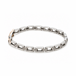 Load image into Gallery viewer, Platinum Rose Gold Bracelet for Men JL PTB 1364
