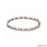 Load image into Gallery viewer, Platinum Rose Gold Bracelet for Men JL PTB 1364
