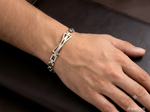 Load image into Gallery viewer, Platinum Rose Gold Bracelet for Men JL PTB 1364
