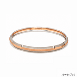 Load image into Gallery viewer, 7.25mm Platinum Rose Gold Kada for Men JL PTB 1381
