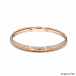 Load image into Gallery viewer, 7.25mm Platinum Rose Gold Kada for Men JL PTB 1381
