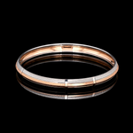 Load image into Gallery viewer, 7.25mm Platinum Rose Gold Kada for Men JL PTB 1381
